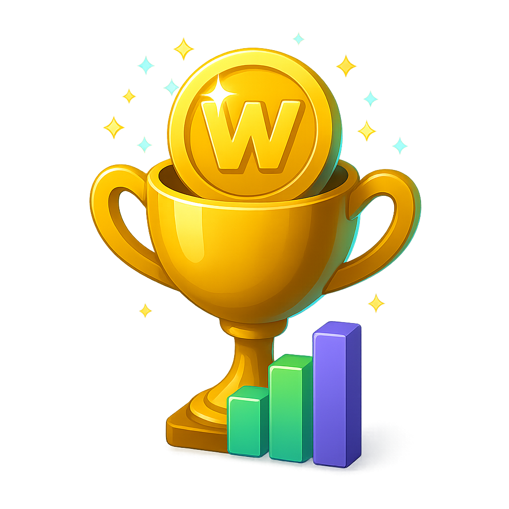Gold trophy